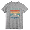 Retro Oregon Mountain T-Shirt | Vintage Portland Home State Tee with Mount Hood - Distressed Nature Shirt for Men, Women & Kids