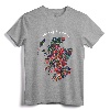Clans of Scotland Map Tartan Crest Badge T-shirt - Heritage Gift for Family Reunions and Highland Games