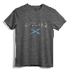 Scotland T-Shirt - Faded Scottish Flag Tee for Men Women Kids - Vintage Distressed Design