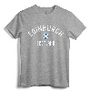 Vintage Edinburgh Scotland T-Shirt - Scottish Flag Badge Tee for Men and Women, Lightweight Classic Fit Apparel
