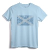 Scotland Flag Scottish Saltire Saint Andrew's Cross T-Shirt - Distressed Flag Graphic Tee for Scotland Lovers