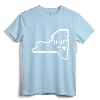 I Hate It Here New York State NY Funny Joke T-Shirt - Novelty Apparel for NY Residents and Parties - Lightweight Tee for Upstate, Rochester, Buffalo, and more!