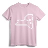 I Hate It Here New York State NY Funny Joke T-Shirt - Novelty Apparel for NY Residents and Parties - Lightweight Tee for Upstate, Rochester, Buffalo, and more!