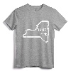 I Hate It Here New York State NY Funny Joke T-Shirt - Novelty Apparel for NY Residents and Parties - Lightweight Tee for Upstate, Rochester, Buffalo, and more!