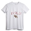 Womens New Albany High School Eagles V-Neck T-Shirt - Officially Licensed OH-43054-01 Apparel for Eagles Fans