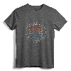 Albany New York NY Vintage Graphic Retro 70s T-Shirt - Retro Sunset Pine Trees Design Tee for Hometown Pride and Travel Souvenir