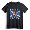 Scotland Rugby T-Shirt - Vintage Scottish Flag Tee with Coat of Arms | Gift for Rugby Fans