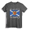 Scotland Rugby T-Shirt - Vintage Scottish Flag Tee with Coat of Arms | Gift for Rugby Fans