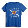 Scotland Rugby T-Shirt - Vintage Scottish Flag Tee with Coat of Arms | Gift for Rugby Fans