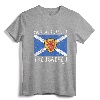 Scotland Rugby T-Shirt - Vintage Scottish Flag Tee with Coat of Arms | Gift for Rugby Fans