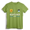 Scotland Sports/Soccer Jersey Tee Flag Football T-Shirt - National Scottish Polish Tees for Soccer Fans