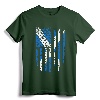 Scottish American Scotland & America Flag T-Shirt - Patriotic Dual Heritage Tee for Men and Women