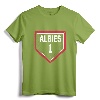 Ozzie Albies Home Plate Gameday T-Shirt - Official MLBPA Licensed Baseball Apparel for Stylish Fans