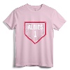 Ozzie Albies Home Plate Gameday T-Shirt - Official MLBPA Licensed Baseball Apparel for Stylish Fans