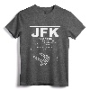 New York John F. Kennedy International Airport JFK T-Shirt - Lightweight Souvenir Tee for Travel Enthusiasts