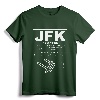 New York John F. Kennedy International Airport JFK T-Shirt - Lightweight Souvenir Tee for Travel Enthusiasts