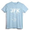 New York John F. Kennedy International Airport JFK T-Shirt - Lightweight Souvenir Tee for Travel Enthusiasts