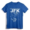 New York John F. Kennedy International Airport JFK T-Shirt - Lightweight Souvenir Tee for Travel Enthusiasts