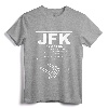 New York John F. Kennedy International Airport JFK T-Shirt - Lightweight Souvenir Tee for Travel Enthusiasts