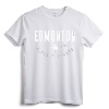 Edmonton Shirt Alberta Canada Maple Leaf Tee - Traditional Canadian Gift Souvenir with Lightweight Comfort