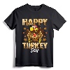Happy Turkey Day Shirt - Thanksgiving Day T-Shirt Holiday Gift Tee for Turkey Lovers
