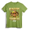 Happy Turkey Day Shirt - Thanksgiving Day T-Shirt Holiday Gift Tee for Turkey Lovers