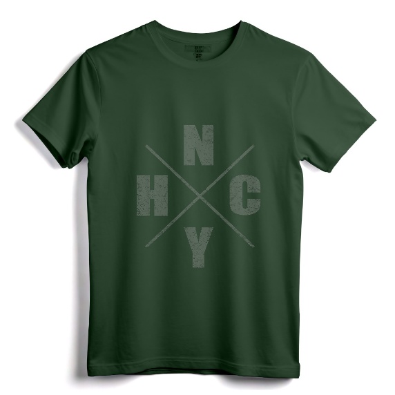 Distressed NYHC New York Hardcore Punk Rock T-Shirt - Vintage Punk Fashion Tee for Music Enthusiasts