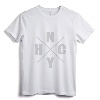 Distressed NYHC New York Hardcore Punk Rock T-Shirt - Vintage Punk Fashion Tee for Music Enthusiasts
