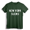 New York Sucks Sarcastic T-Shirt Funny NY Tee - Anti-Trendy Novelty Tee for Bold Statement Lovers