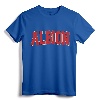 ALBION NY NEW YORK Varsity Style Vintage Sports T-Shirt - Retro Hometown Pride Apparel for Family Vacation and College Students