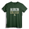 Albion College Britons Stacked T-Shirt - Official Purple and Gold Albion College Apparel for Students and Alumni