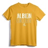 Albion College Britons Stacked T-Shirt - Official Purple and Gold Albion College Apparel for Students and Alumni