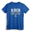 Albion College Britons Stacked T-Shirt - Official Purple and Gold Albion College Apparel for Students and Alumni