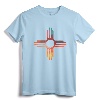New Mexico State Zia Vintage Retro Modern Design T-Shirt - Retro Zia Symbol Tee for New Mexico Lovers