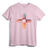 New Mexico State Zia Vintage Retro Modern Design T-Shirt - Retro Zia Symbol Tee for New Mexico Lovers