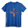 New Mexico State Zia Vintage Retro Modern Design T-Shirt - Retro Zia Symbol Tee for New Mexico Lovers