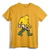 Cool Sasquatch is Real New Mexican Flag Yeti Hide & Seek NM T-Shirt - Unique Bigfoot Apparel for Cryptid Enthusiasts & Outdoor Adventurers
