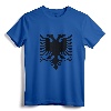 Albania Albanian Eagle Flag T-Shirt - Lightweight Classic Fit Tee for Patriotic Albanians
