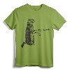 Hunting Woodchuck AK-47 Gun Groundhog Funny Design T-Shirt - Chainsaw Woodcutting Hunt Apparel for Outdoors Fun