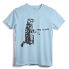 Hunting Woodchuck AK-47 Gun Groundhog Funny Design T-Shirt - Chainsaw Woodcutting Hunt Apparel for Outdoors Fun