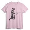 Hunting Woodchuck AK-47 Gun Groundhog Funny Design T-Shirt - Chainsaw Woodcutting Hunt Apparel for Outdoors Fun