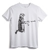 Hunting Woodchuck AK-47 Gun Groundhog Funny Design T-Shirt - Chainsaw Woodcutting Hunt Apparel for Outdoors Fun