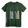 NYC New York City Manhattan Skylines Statue of Liberty T-Shirt - Classic Fit Tee for Family, Friends, and Occasions