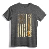 Craft Beer Tap Distressed American Flag Patriotic Alcohol T-Shirt - Unique Beer Lover Tee for Men and Women