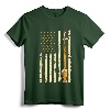 Craft Beer Tap Distressed American Flag Patriotic Alcohol T-Shirt - Unique Beer Lover Tee for Men and Women