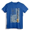 Craft Beer Tap Distressed American Flag Patriotic Alcohol T-Shirt - Unique Beer Lover Tee for Men and Women