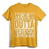 Straight Outta Pennsylvania T-Shirt - PA State Gift Shirt for Men, Women, Kids - Vintage State Pride Apparel