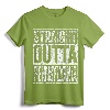 Straight Outta Pennsylvania T-Shirt - PA State Gift Shirt for Men, Women, Kids - Vintage State Pride Apparel