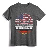 American Grown With German Roots Family Heritage Germany T-Shirt - Funny German Quote Apparel for German Americans and German Speakers