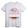 American Grown With German Roots Family Heritage Germany T-Shirt - Funny German Quote Apparel for German Americans and German Speakers